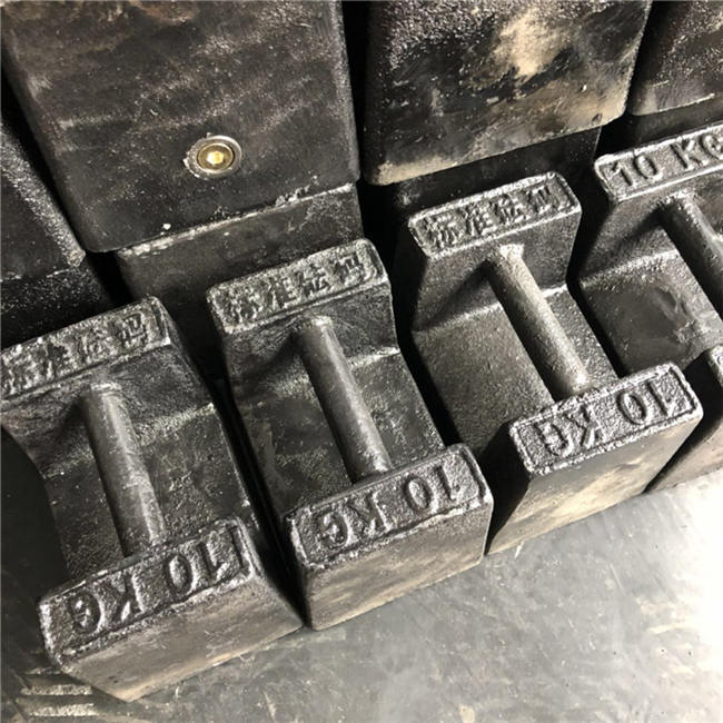 岳陽M3級(jí)校磅砝碼1噸長方體鑄鐵砝碼